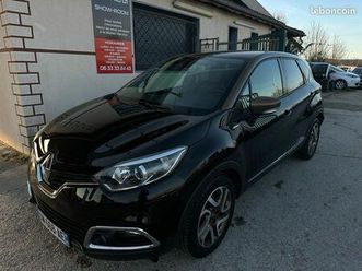 renault captur tce 120 cv s&s edc hyptonic faible kilométrage boîte automatique moteur chaîne cuir chauffant gps camera