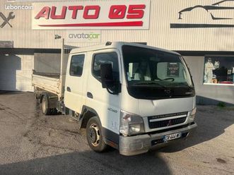 mitsubishi canter 3.0 tdi 125 cv 6 places tri-benne