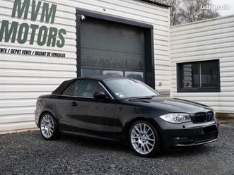 bmw serie 1 125i cabriolet - bva steptronic cabriolet e88 luxe