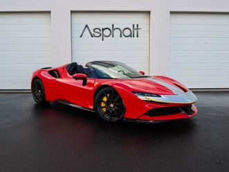 ferrari sf90 spider assetto fiorano 1ère main française full carbone