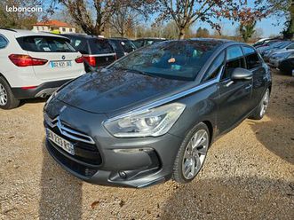citroen ds5 sport chic 1.6 thp 200 cuir bracelet toit gps
