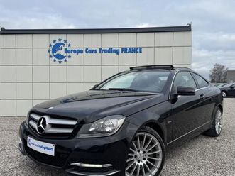 mercedes classe c avantgarde 220cdi 170ch double toit pano boite auto gar 3m