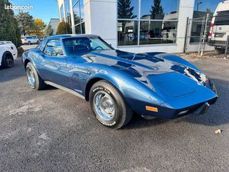 superbe corvette c3 cabriolet avec (toit dur)