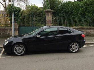 mercedes c30 amg coupé noir