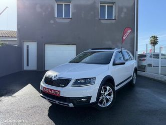 skoda octavia combi 2.0 tdi 184ch cr fap scout dsg6 4x4