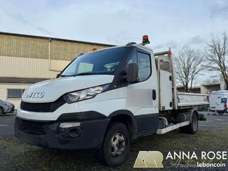 iveco daily 2.3 d 130 ch version 35c13 camion benne roues jumelées