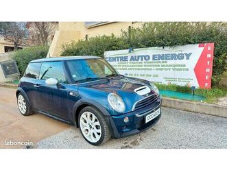 payez en 3, 4 ou 10 fois * mini cooper s 170ch essence pack checkmate r53 3p * garantie 6 mois