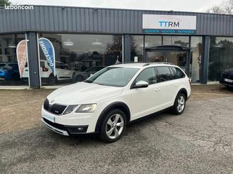 skoda octavia combi 2.0 tdi 184 ch scr fap dsg7 4x4 scout