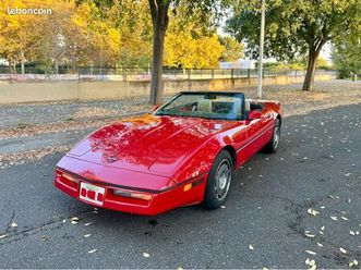 chevrolet corvette c4 décapotable 1987 5.7l