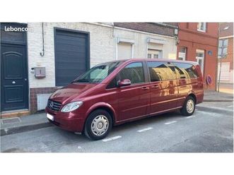 mercedes viano extra long 8places - historique complet