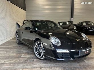 porsche 911 carrera coupe 997 black edition n°1075/1911 pdk 3.6i 345 ch pdk t-o + pse + sport plus chrono