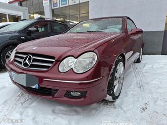 mercedes clk v6 cabriolet