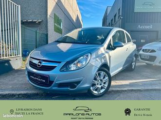 opel corsa iii (2) 1.2 80 twinport edition 3p-04/2008-59.491km-1ère main-régulateur-climatisation-état neuf-garantie 6 mois
