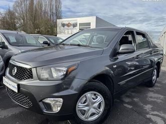 ssangyong actyon sports 4wd 2.0 xdi 155ch utilitaire boite auto gar 12m