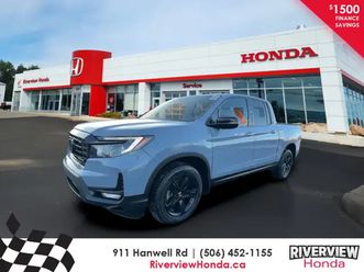 2022 honda ridgeline black edition awd for sale