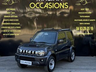 vente a distance livraison france suzuki jimny 1.3 vvt 85ch 4x4 jlx pilot clim ja similicuir attelage 1ere main faible km