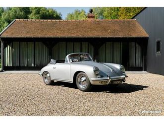 porsche 356 b super 90 cabriolet - origine france sonauto - matching numbers - restaurée - garantie 6 mois