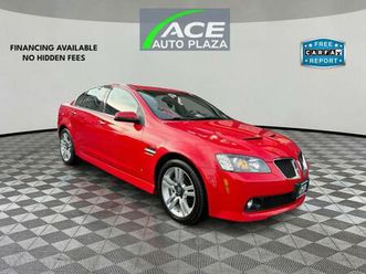 used 2009 pontiac g8 sedan 4d