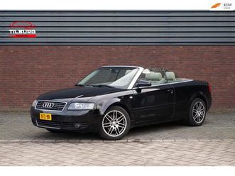 audi a4 cabriolet - 1.8 turbo pro line | airco | acc | cabrio |