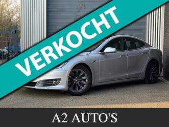 tesla model s - 75d base pano|leer