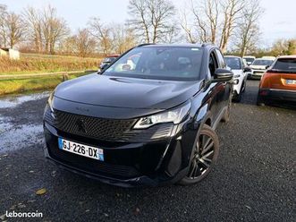 peugeot 3008 hybrid4 300ch black pack gt e-eat8 + attelage