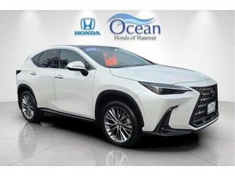 used 2022 lexus nx 350 luxury