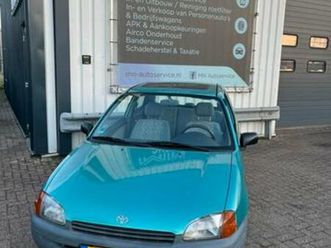 toyota starlet 1.3 16v automaat1997 groen — toyota — marktplaats