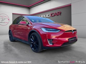 tesla model x 90 kwh all-wheel drive soh 94% garantie 12 mois