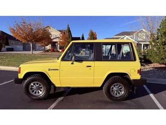 1989 dodge raider / mitsubishi montero 4x4 - 2 door classic