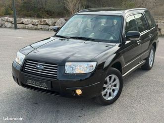 subaru forester 2.0 4x4 158ch (awd) 2 phase 2 – bva, toit ouvrant, cuir, gps, carnet …