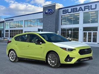 new 2026 subaru impreza rs