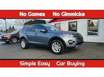 used 2018 land rover discovery sport hse