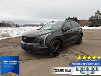 2023 cadillac xt4 sport - certified - aluminum wheels - $249 b/w