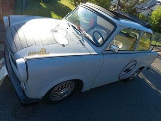 trabi 601 mit schiebedach u. tiefer gelegt, ein blickfang, unikat