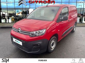 citroen berlingo fourgon van 650 m bluehdi 75 s&s bvm5 club