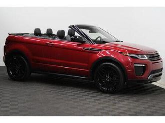 used 2018 land rover range rover evoque se dynamic