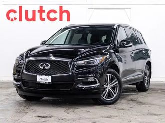 2020 infiniti qx60 pure w/ sunroof, heated front seat, rearview