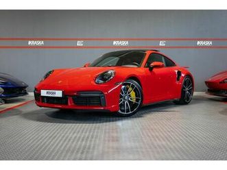 porsche 911 turbo s pdls+ leder pano lift pccb sport-aga