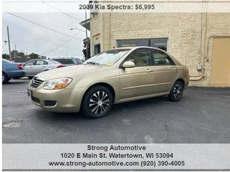 2009 kia spectra ex 4dr sedan 4a