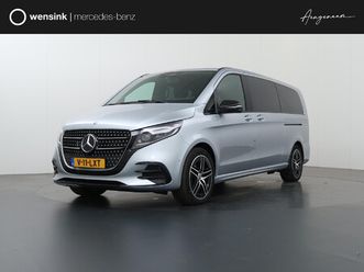 mercedes-benz v-klasse 250d 4-matic amg | xl l3 | dubbele cabine | 360 camera | distronic plus | leder zwart lugano | alarm | stoelverwarming | navigatie | ca