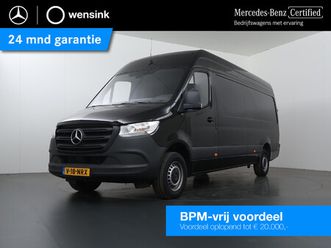 mercedes-benz sprinter 317 cdi | aut. | l3 h2 | pro | | 3 zits | navigatie | achteruitrijcamera | airco | keyless go | vloer en wand betimmering | certified | c