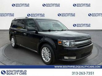 2019 ford flex sel suv agate black