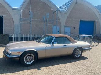 jaguar xjs v12 cabrio - bj 1988 - silber - vollleder