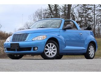 no reserve: 31k-mile 2008 chrysler pt cruiser convertible touring