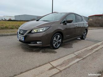 nissan leaf 2018 tekna 40 kwh – intérieur cuir beige – propilot – 81 000 km