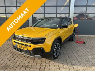 jeep avenger 54 kwh 156pk summit