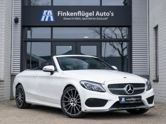 mercedes-benz c-klasse cabrio c200 amg-line f1 |h.leder |led |cruise.contr |19'' |