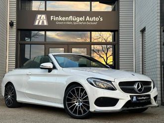 mercedes-benz c-klasse cabrio c200 amg-line f1 |led |h.leder |
