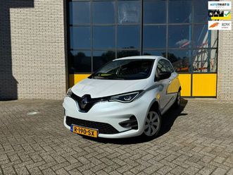 renault zoe accu huur 52 kwh, led, 4 seizoenen banden apple en android carplay
