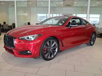certified 2022 infiniti q60 3.0t red sport 400